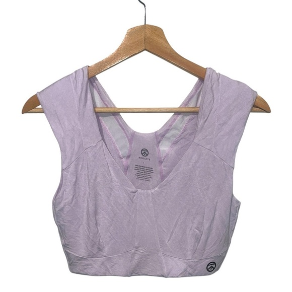 Kinflyte dream bra in lilac grey - size large - Picture 3 of 10